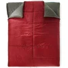 Exped Megasleep Duo 2-Personen-Schlafsack - Burgundy Ocean