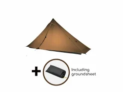 3F UL GEAR Lanshan 1 PRO 1-Personen-Zelt - Brown