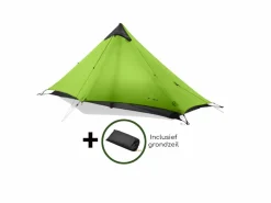 3F UL GEAR Lanshan 1-Personen-Zelt – Grün