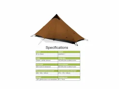 3F UL GEAR Lanshan 1-Personen-Zelt - White