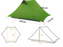 3F UL GEAR Lanshan Zelt