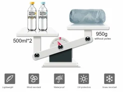 3F UL GEAR PRO 2-Personen-Zelt - White
