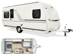 Fendt Apero 495 SFB Wohnwagen