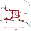 Fiamma Adapter F40Van Ford Custom L1