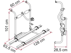 Fiamma Carry-Bike Hobby Fahrradträger schwarz