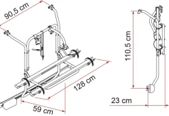 Fiamma Carry-Bike Mercedes Viano Fahrradträger