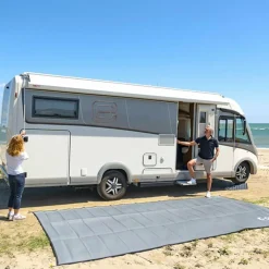 Fiamma F80L Polar White 450 Royal Blue Kassettenmarkise