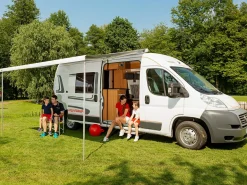 Fiamma F80s Polar White 340 Royal Grey Kassettenmarkise