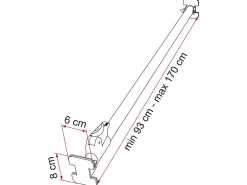 Fiamma Luggage Bar Sicherungsstange