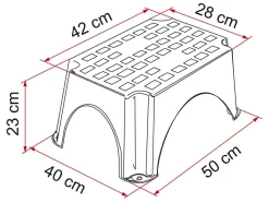 Fiamma Step Tritthocker