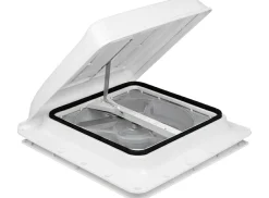 Fiamma Turbo Vent 40 x 40 Dachluke mit Ventilator - White