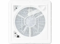 Fiamma Turbo Vent 40 x 40 Dachluke mit Ventilator - White