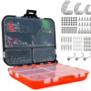 Fish-xpro haken und blei set - 201 teilig