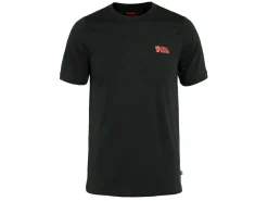 Fjällräven Abisko Wool Logo SS Black Herren T-Shirt