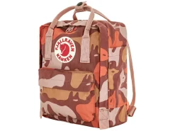 Fjällräven Kånken Graphics Mini Rucksack- Chalk Rose/Hidden Animals