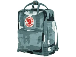 Fjällräven Kånken Graphics Mini Rucksack- Nimbus Blue/Hidden Animals