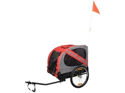 Flamigo Doggy Liner Juliette Red Hundefahrradanhänger