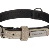 Flamingo Delu Taupe Halsband - XXL
