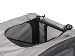 Flamingo Doggy Liner Juliette Grey Hundefahrradanhänger