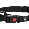 Flamingo Ziggi Black Halsband - XS