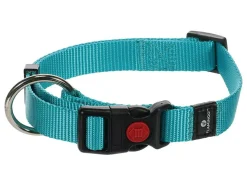 Flamingo Ziggi Turquoise Halsband - S