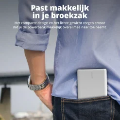 FlinQ 20.000 mAh Powerbank - White
