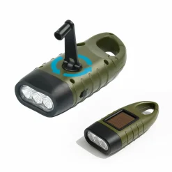 FlinQ Aufziehbare Taschenlampe - Set von 2