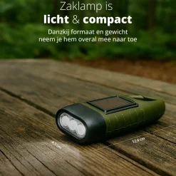 FlinQ Aufziehbare Taschenlampe - Set von 2