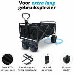 FlinQ Bollerwagen - 130 kg