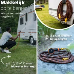 FlinQ Flexibler Gartenschlauch - 15 Meter
