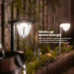 FlinQ Juno Solar-Gartenlampe - Set von 2