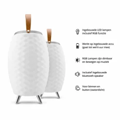 FlinQ Kabellose Lautsprecherlampe & Getränkekühler