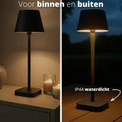 FlinQ Lume Kabellose Tischlampe - Green