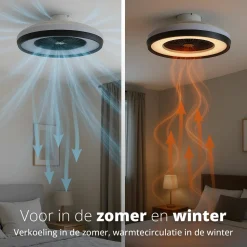 FlinQ LumiFan Smart-Deckenventilator - White