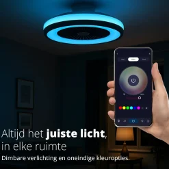 FlinQ LumiFan Smart-Deckenventilator - White