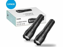 Flinq Militär-Taschenlampe - 2er-Pack