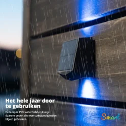 FlinQ Orion Smart Solar-Wandleuchte