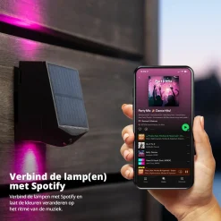 FlinQ Orion Smart Solar-Wandleuchte
