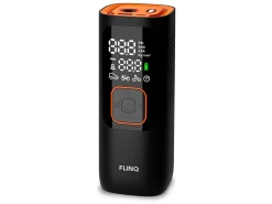 FlinQ Tragbarer Luftkompressor - Black/Orange