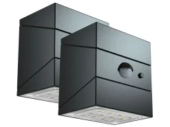 FlinQ TwistCube Solar Wandleuchte - Set von 2