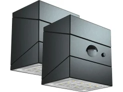 FlinQ TwistCube Solar Wandleuchte - Set von 2