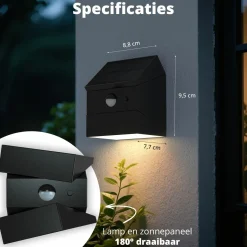 FlinQ TwistCube Solar Wandleuchte - Set von 2