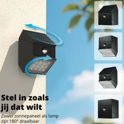FlinQ TwistCube Solar Wandleuchte - Set von 2