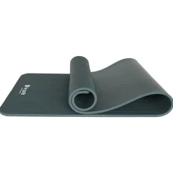 ForzaFit 12 mm Fitnessmatte mit Tragegurt - Grey