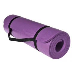 ForzaFit 12 mm Yogamatte mit Tragegurt - Purple