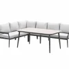 Garden Impressions Barcelona Lounge-Diningset - Dark Grey