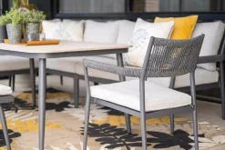 Garden Impressions Barcelona Lounge-Diningset - Dark Grey