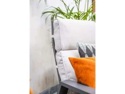 Garden Impressions Max Loungesessel mit Beinauflage - Valley sand