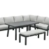 Garden Impressions Monti Lounge-Dining-Set - Black
