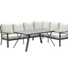 Garden Impressions Senja Rechts Desert-Sand Lounge-Diningset